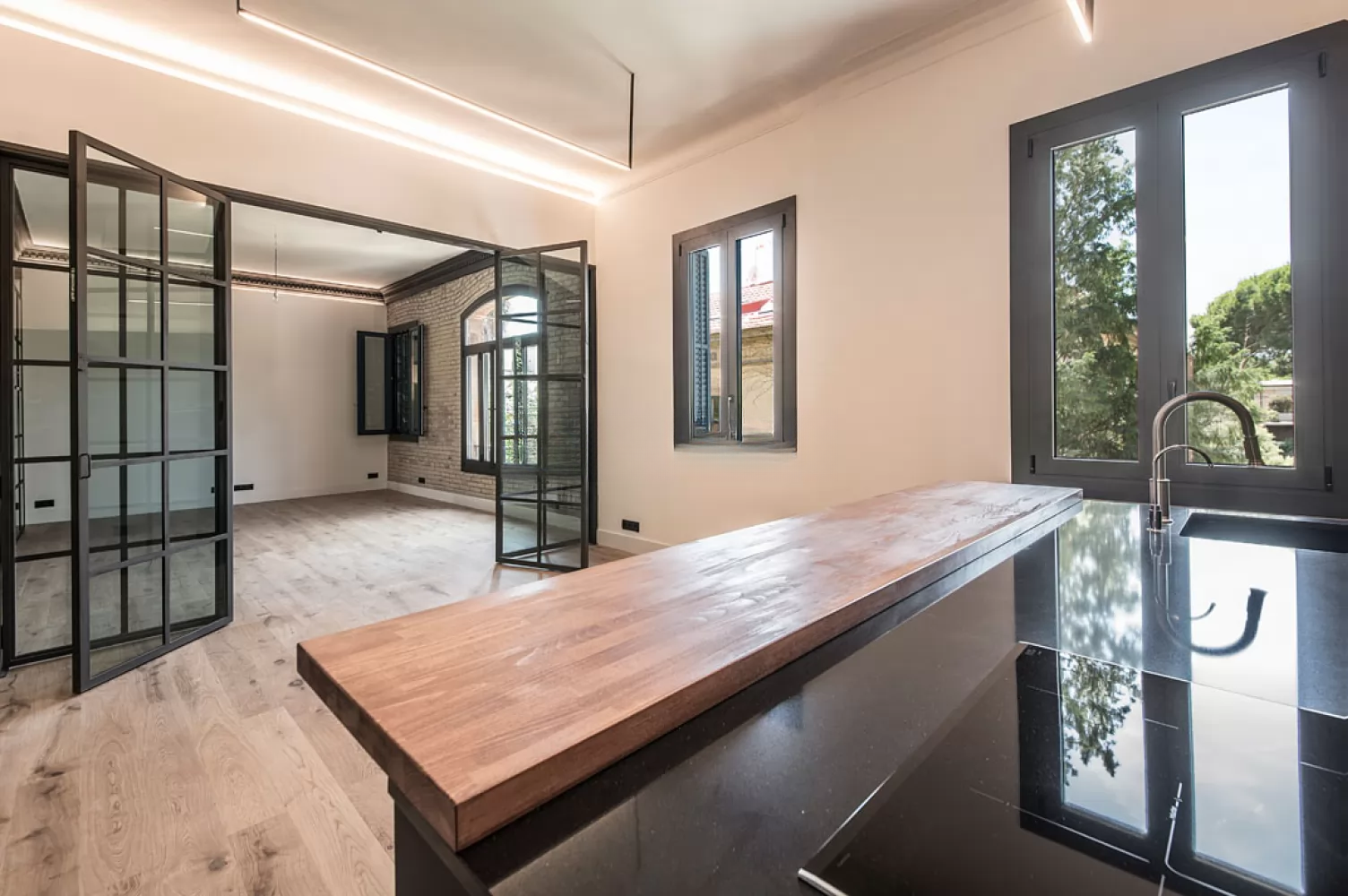 Duplex kitchen island