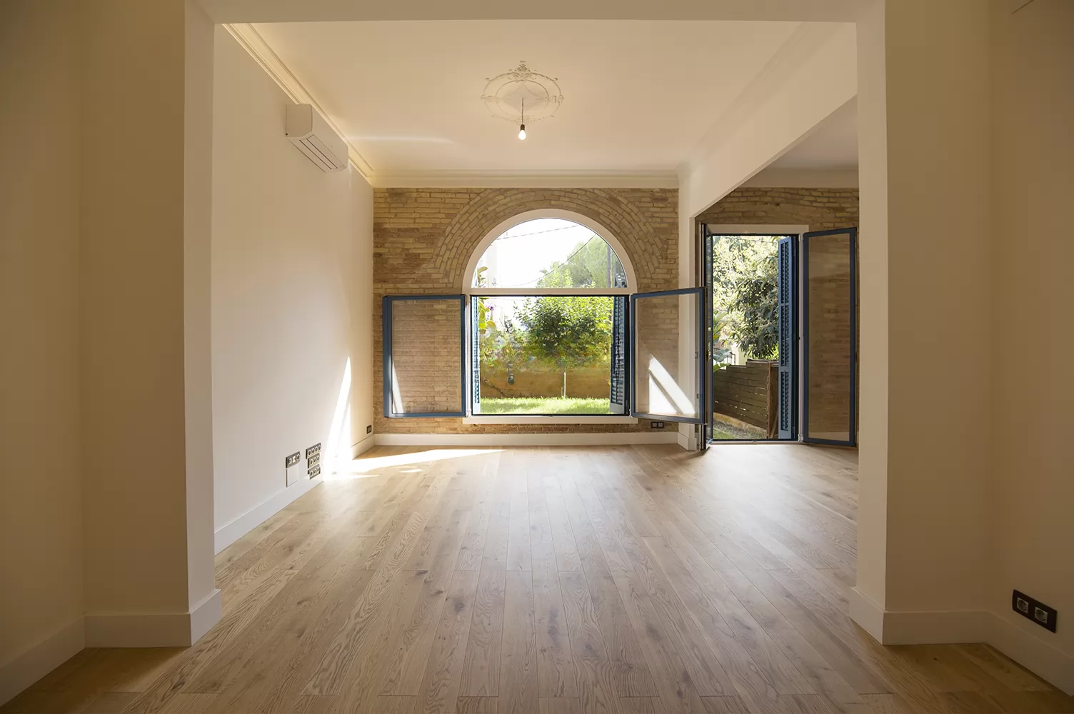 Garden apartment view