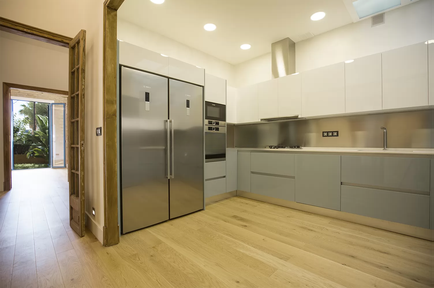 Garden apartment space