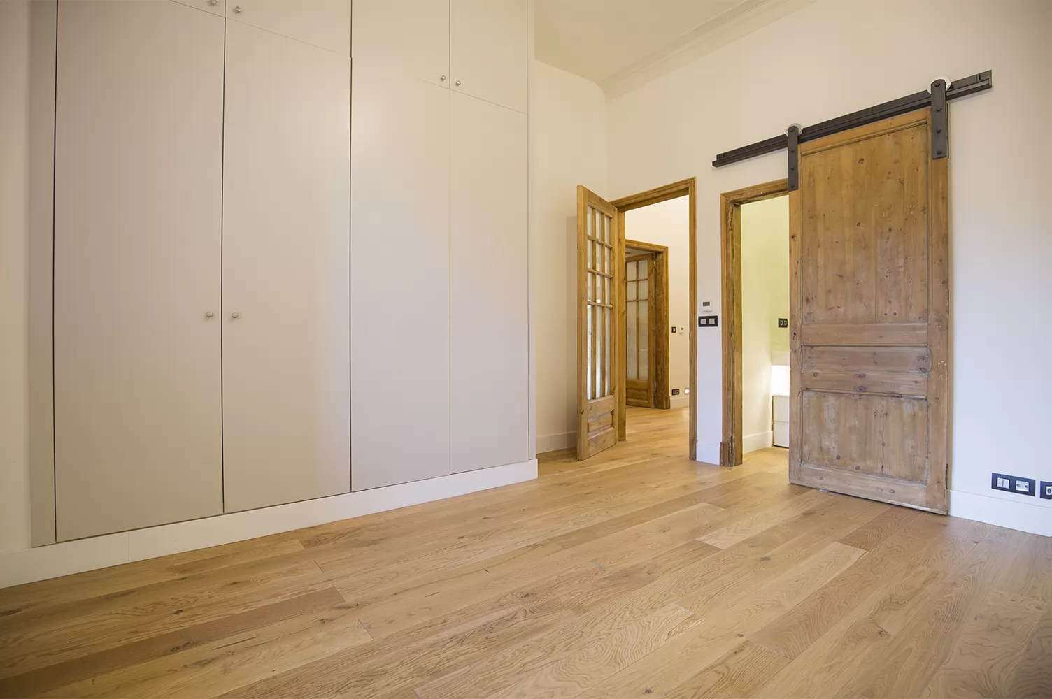 Garden apartment exterior