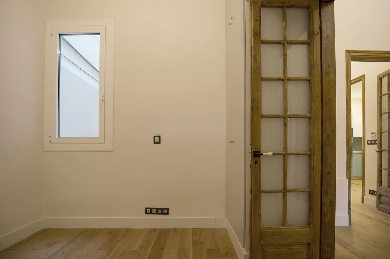 Garden apartment panoramic