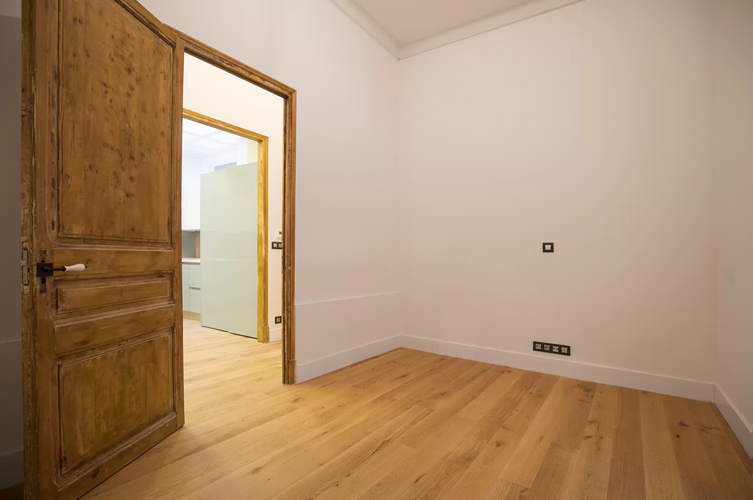 Garden apartment detail